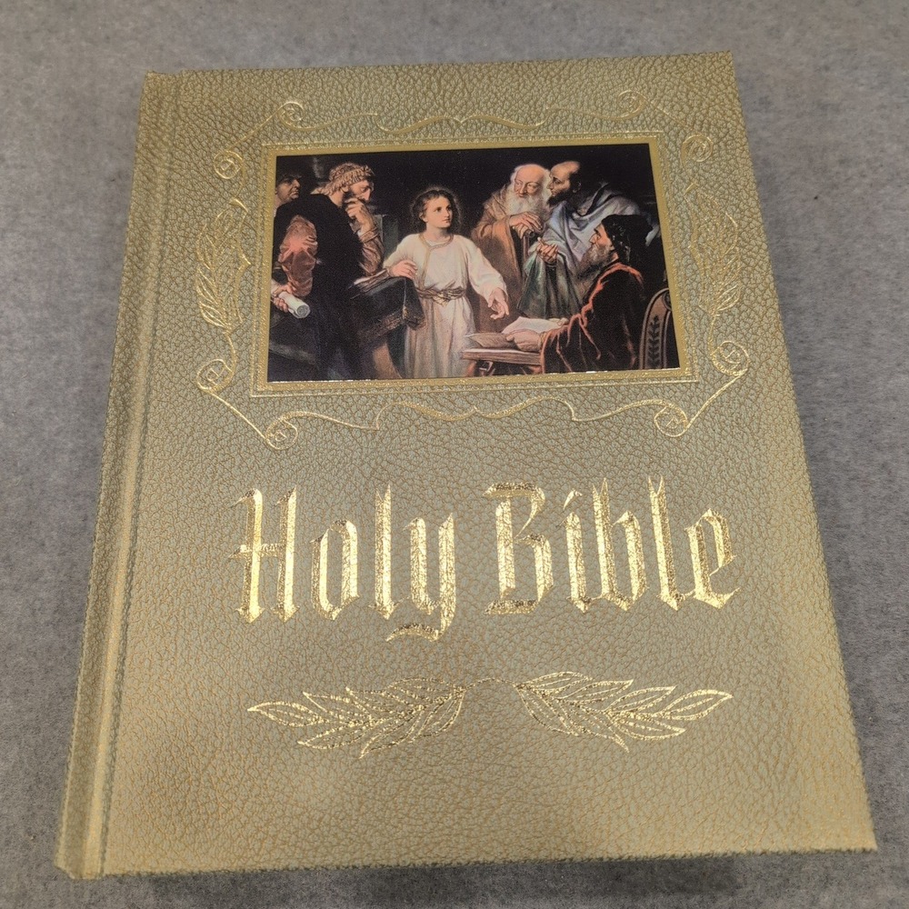 Heirloom Bible Publishers King James Version Red Letter Edition Illustrated KJV - Picture 1 of 5